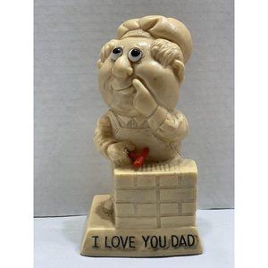 1970s Chef Dad Sillisculpt Statue